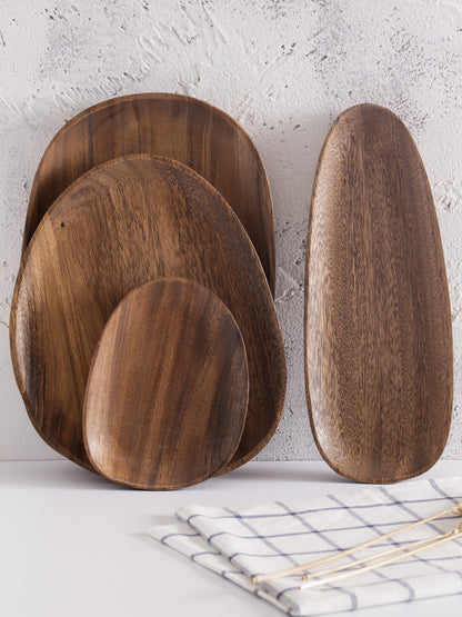 Rustic Wood Serveware Set