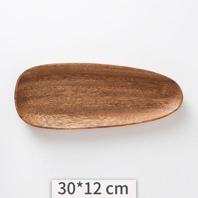 Rustic Wood Serveware Set