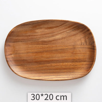 Rustic Wood Serveware Set