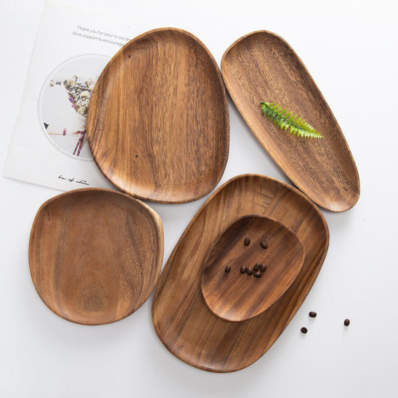 Rustic Wood Serveware Set
