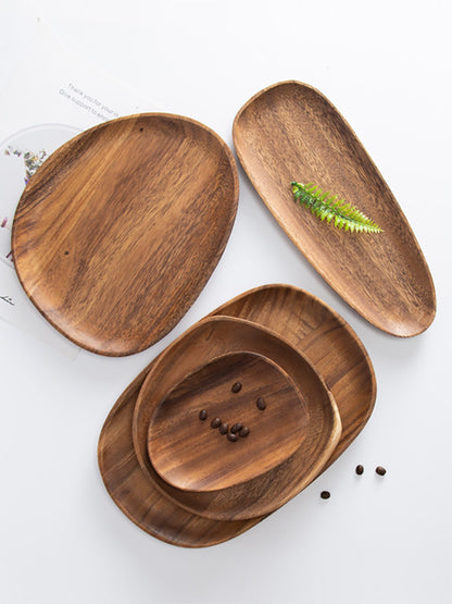 Rustic Wood Serveware Set