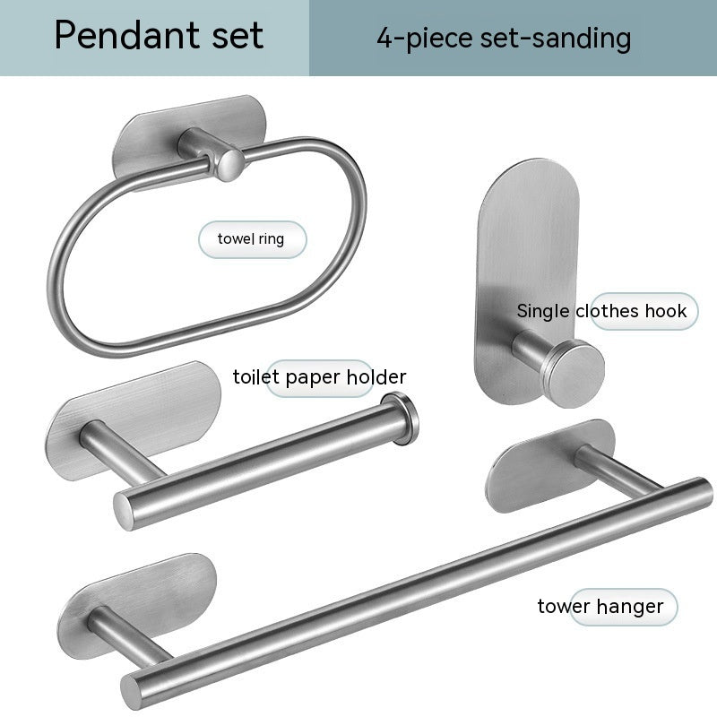 Single Bar Towel Rack Bathroom