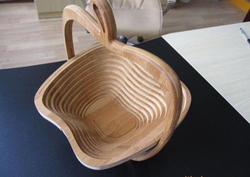 Bamboo Folding Fruit Basket