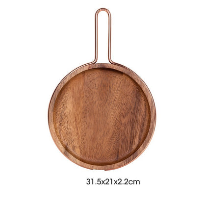 Solid wood steak cutting board