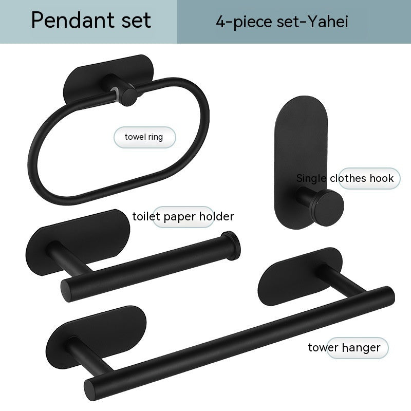 Single Bar Towel Rack Bathroom