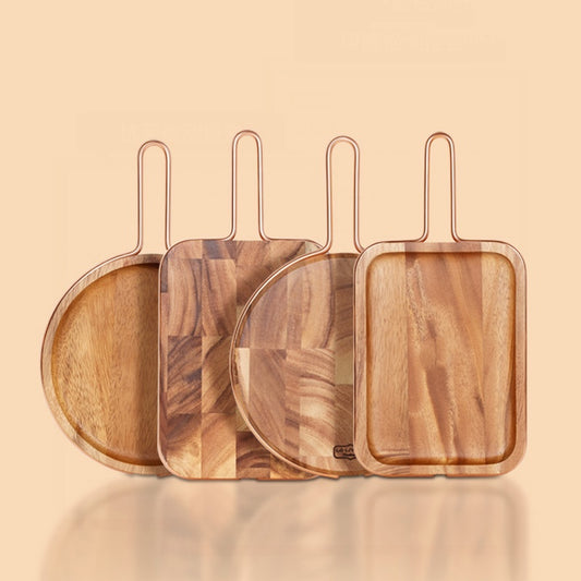 Solid wood steak cutting board