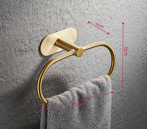 Single Bar Towel Rack Bathroom